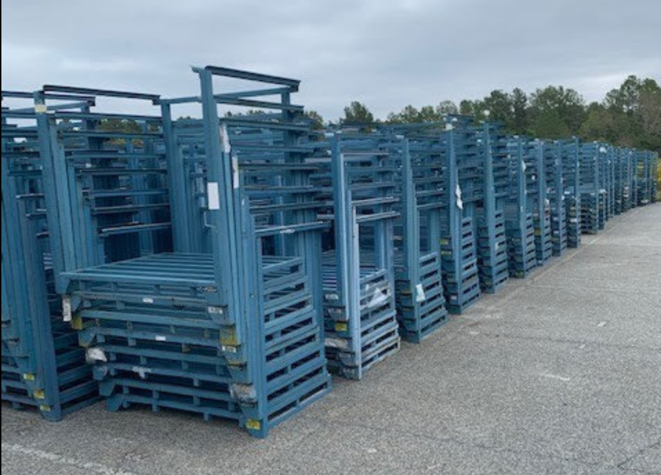 STACK RACK 56 WIDE X 43 TALL X 55 DEEP USED 135.00 Warehouse Rack Company, Inc.